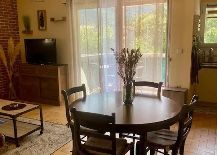 Joli F2 Avec Balcon, Parking Et Proche Thermes - Fr-1-703-213 Amélie-les-Bains-Palalda