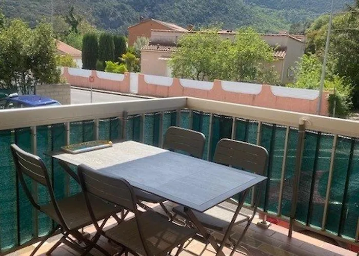 Joli F2 Avec Balcon, Parking Et Proche Thermes - Fr-1-703-213 * Amélie-les-Bains-Palalda